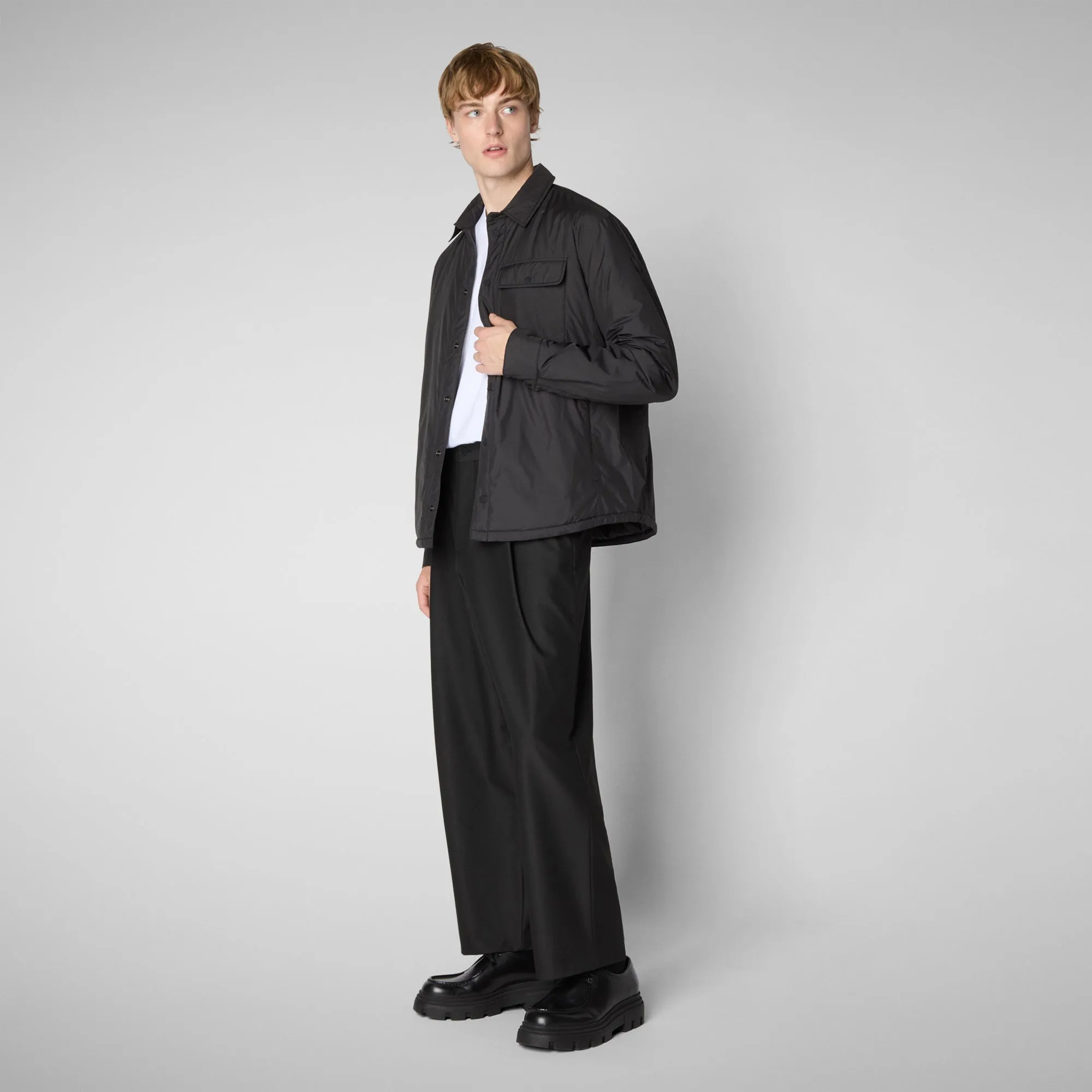 Men's Jacket Stellan in Brown Black