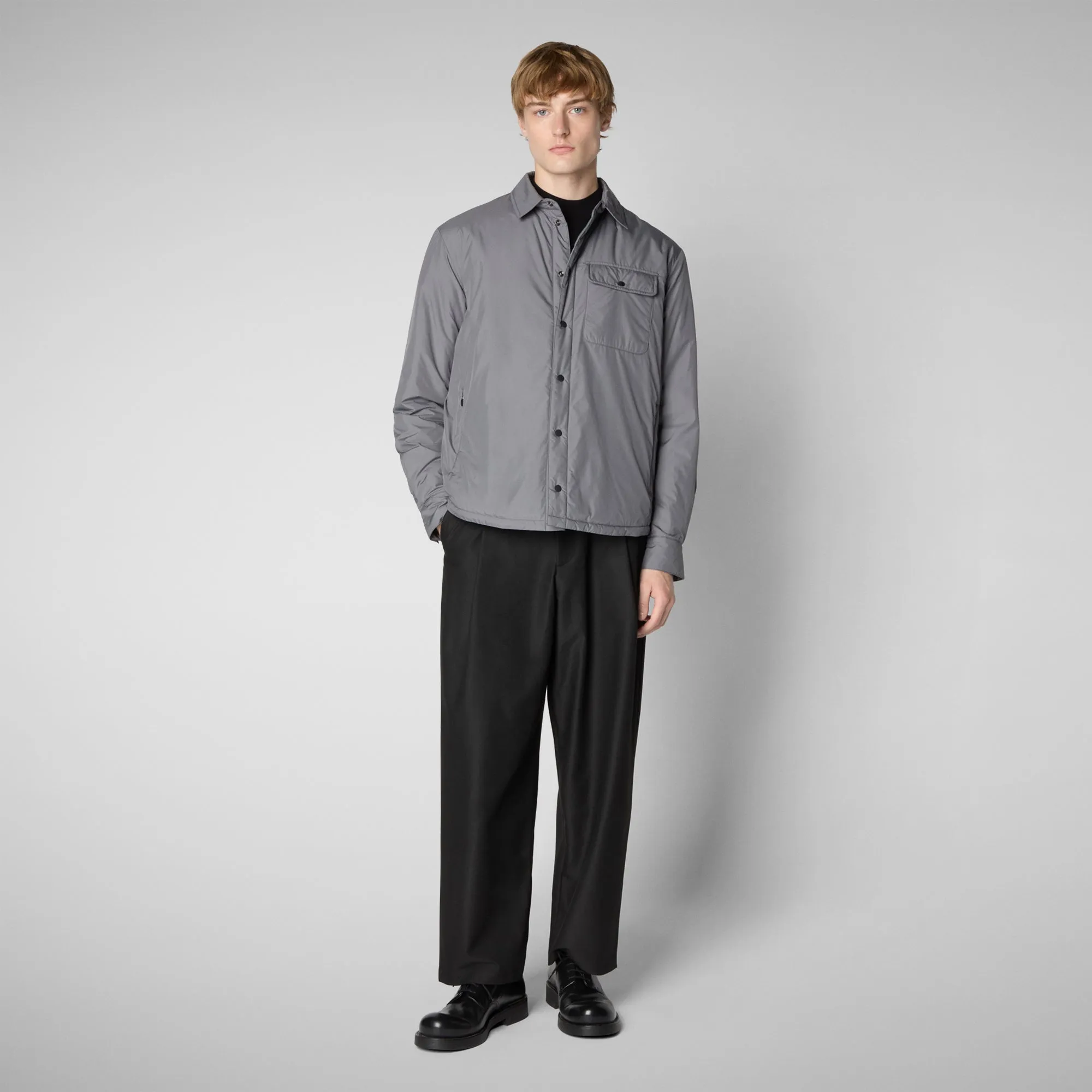 Men's  Jacket Stellan in  Mid Grey