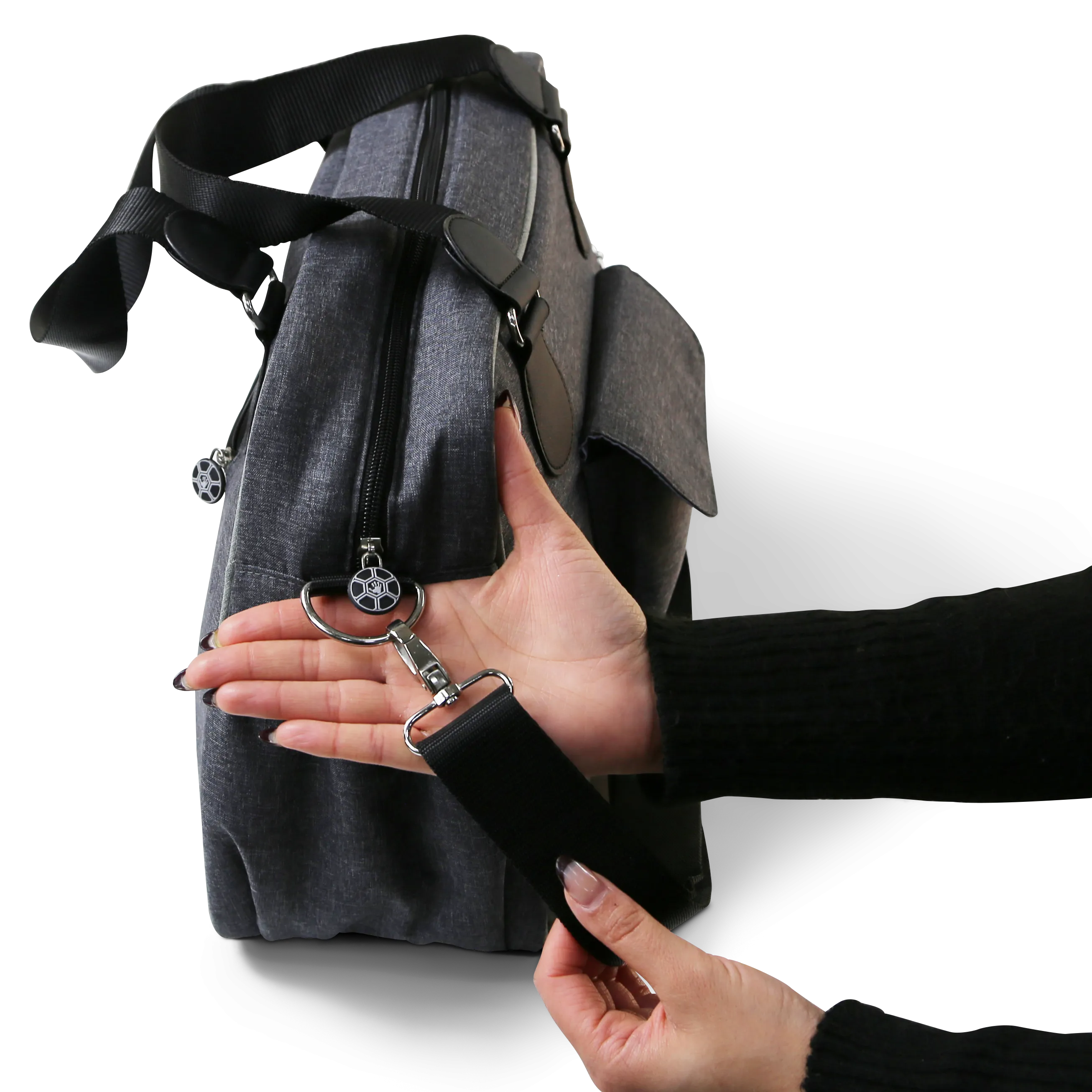 MiO Blueberry Mama Changing Bag Nappy Sack Top Table Changer Mat