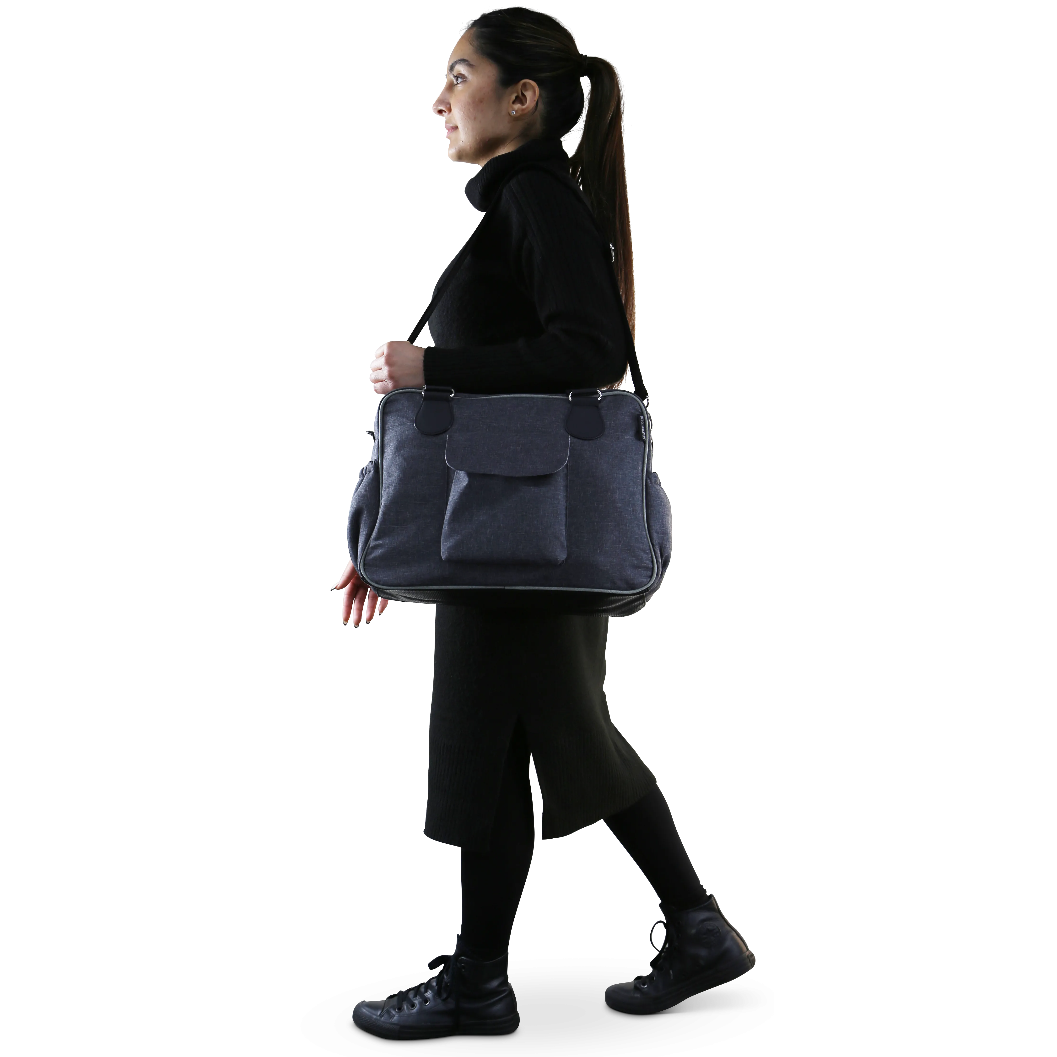 MiO Blueberry Mama Changing Bag Nappy Sack Top Table Changer Mat