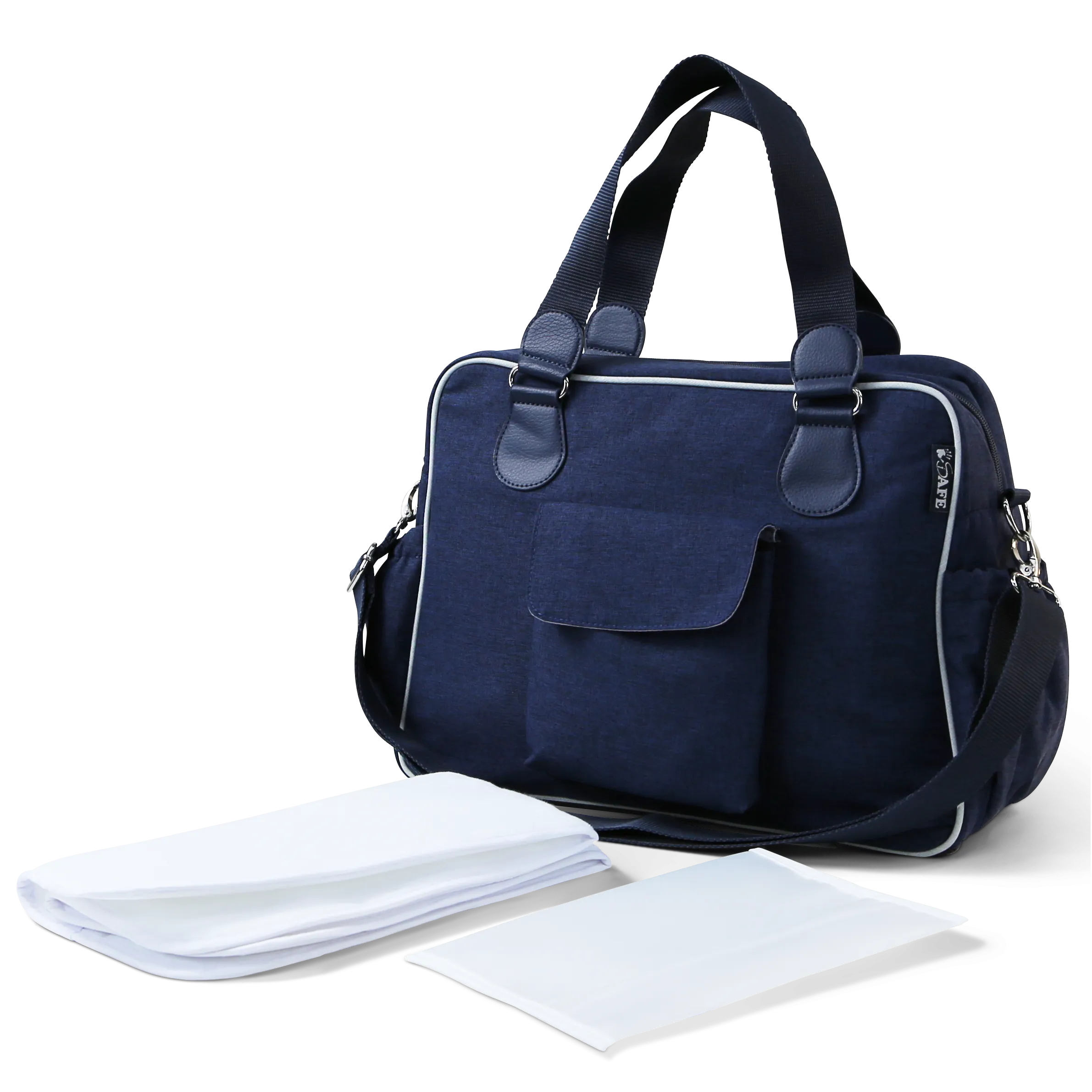 MiO Blueberry Mama Changing Bag Nappy Sack Top Table Changer Mat