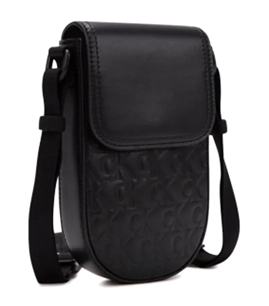 Monogram Saddle Phone Bag Allover Print