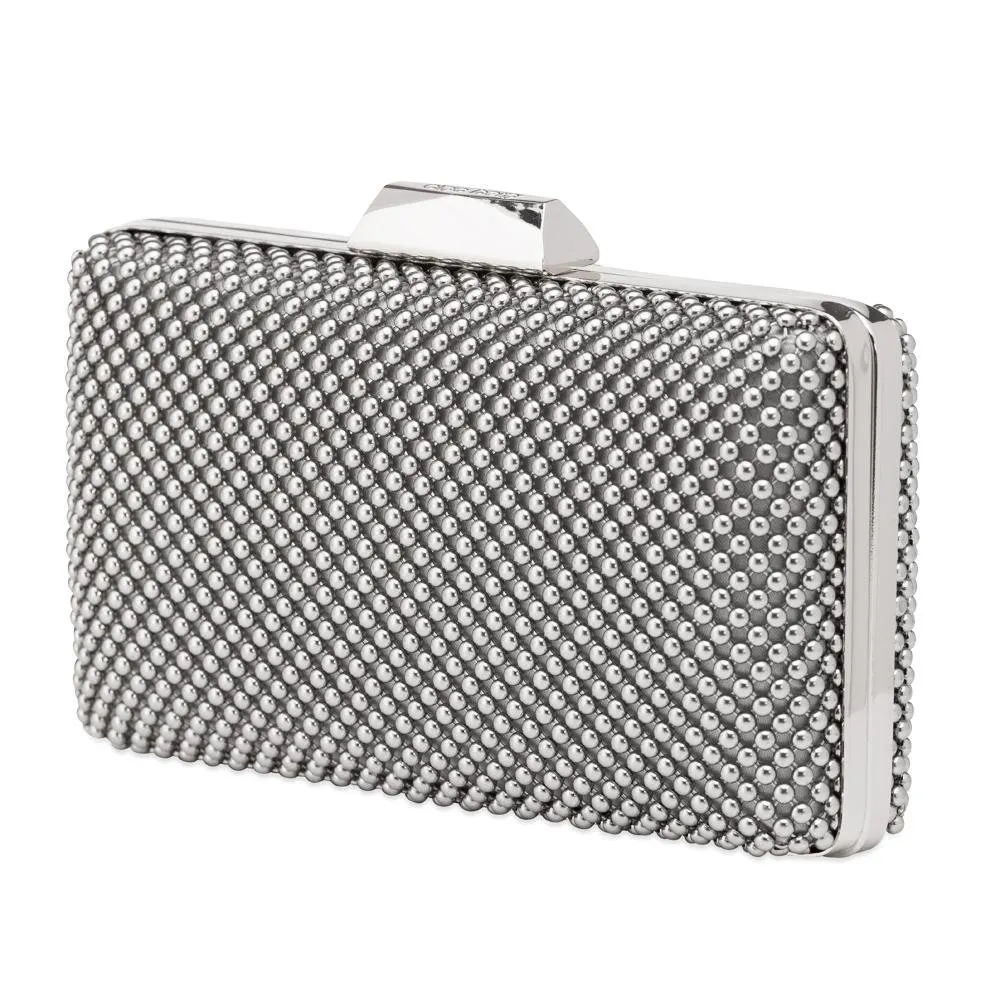 NATASHA Ball Mesh Clutch
