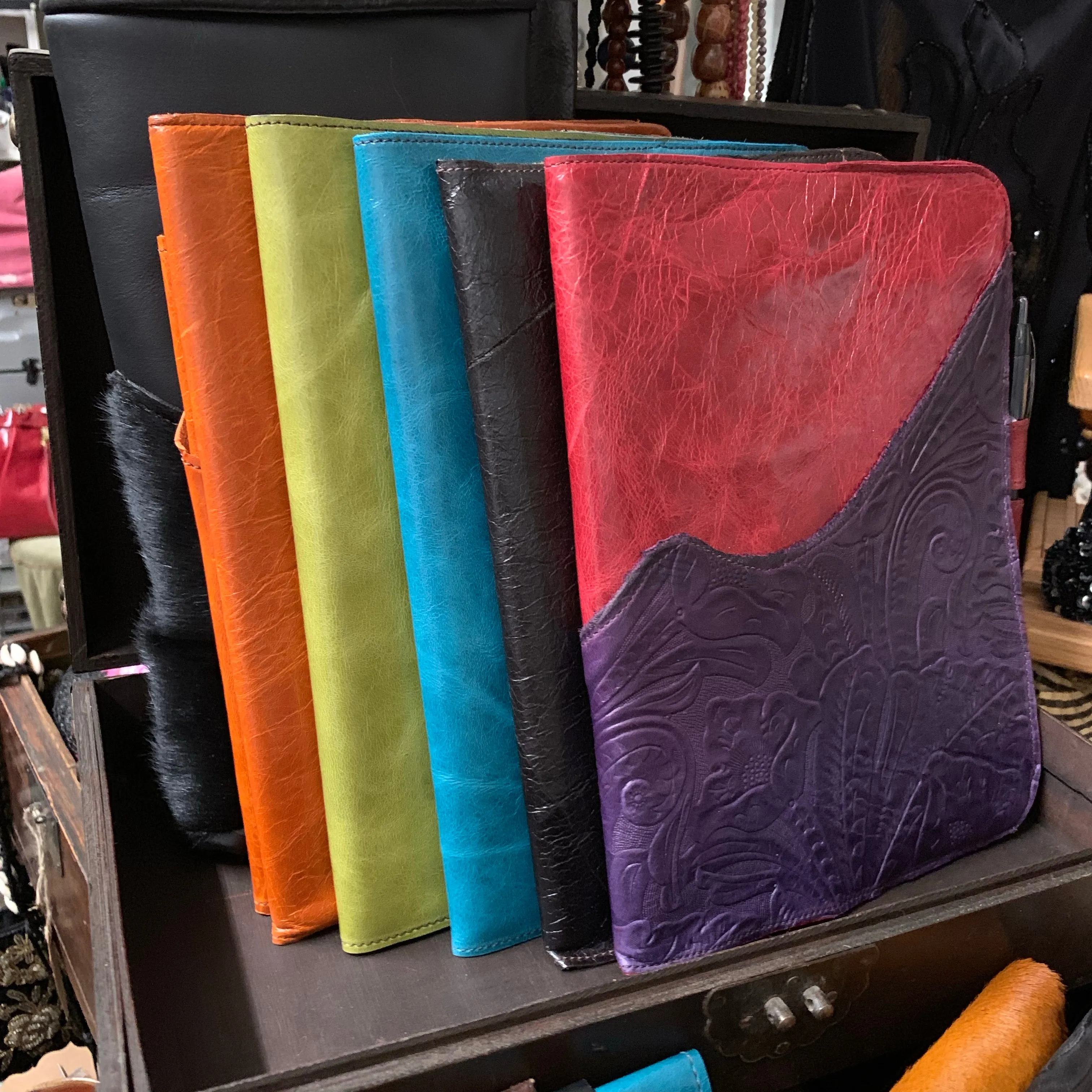 Nina Clutch in Ocean by Offhand Designs