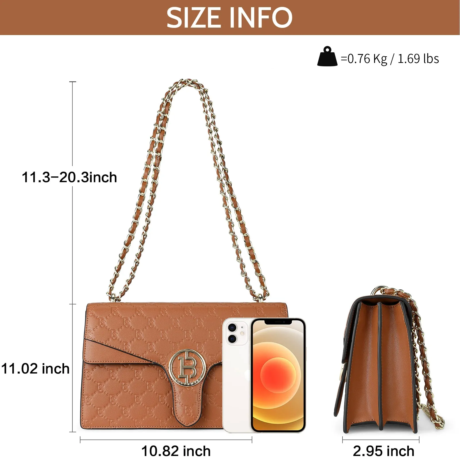 Nola Elegant Leather Shoulder Bag for Women - Perfect for Commuting