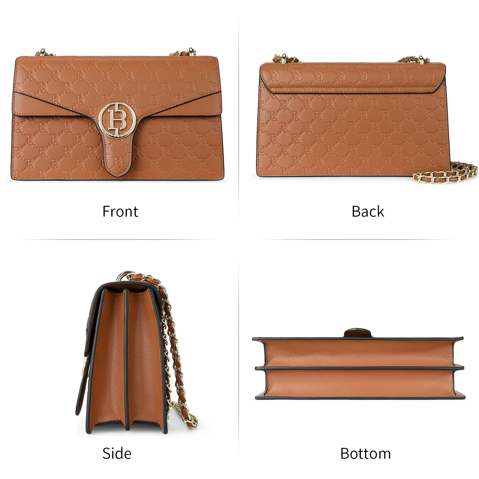 Nola Elegant Leather Shoulder Bag for Women - Perfect for Commuting