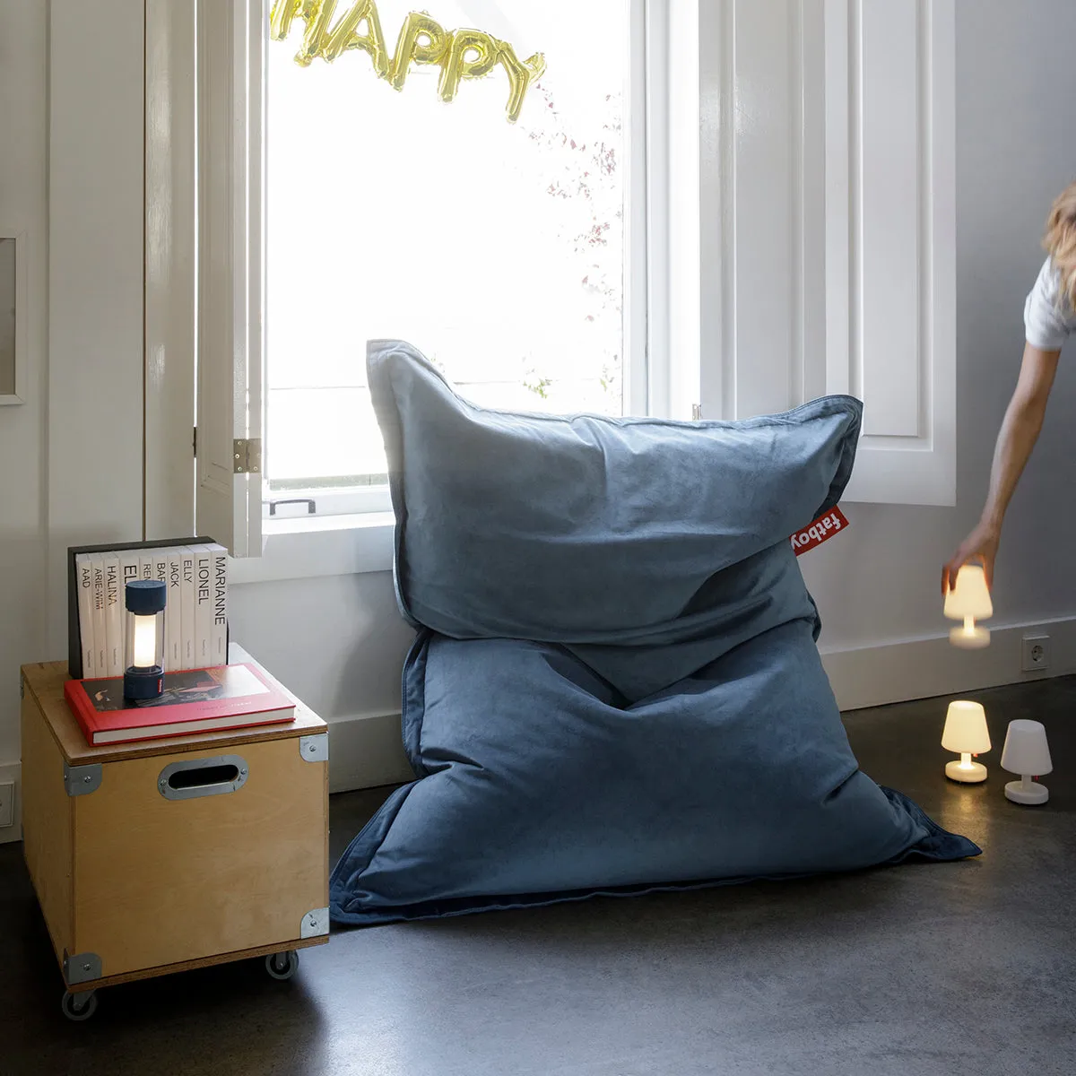 Original Slim Recycled Velvet Chair