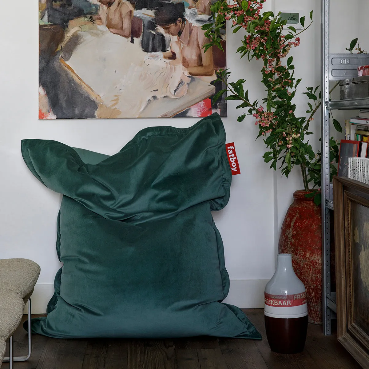 Original Slim Recycled Velvet Chair