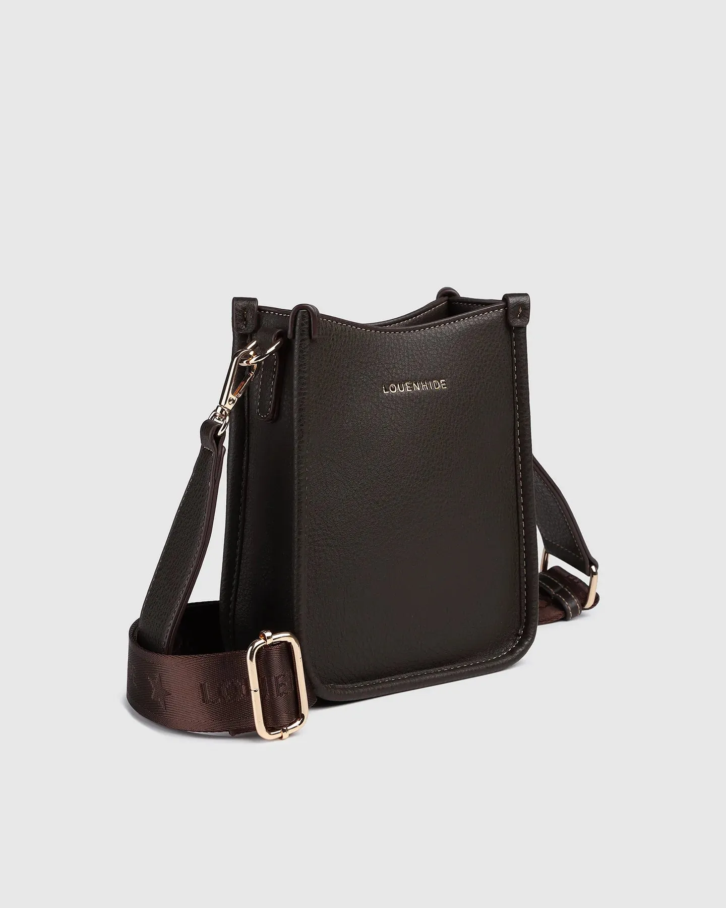 PARKER PHONE CROSSBODY BAG CHOCOLATE