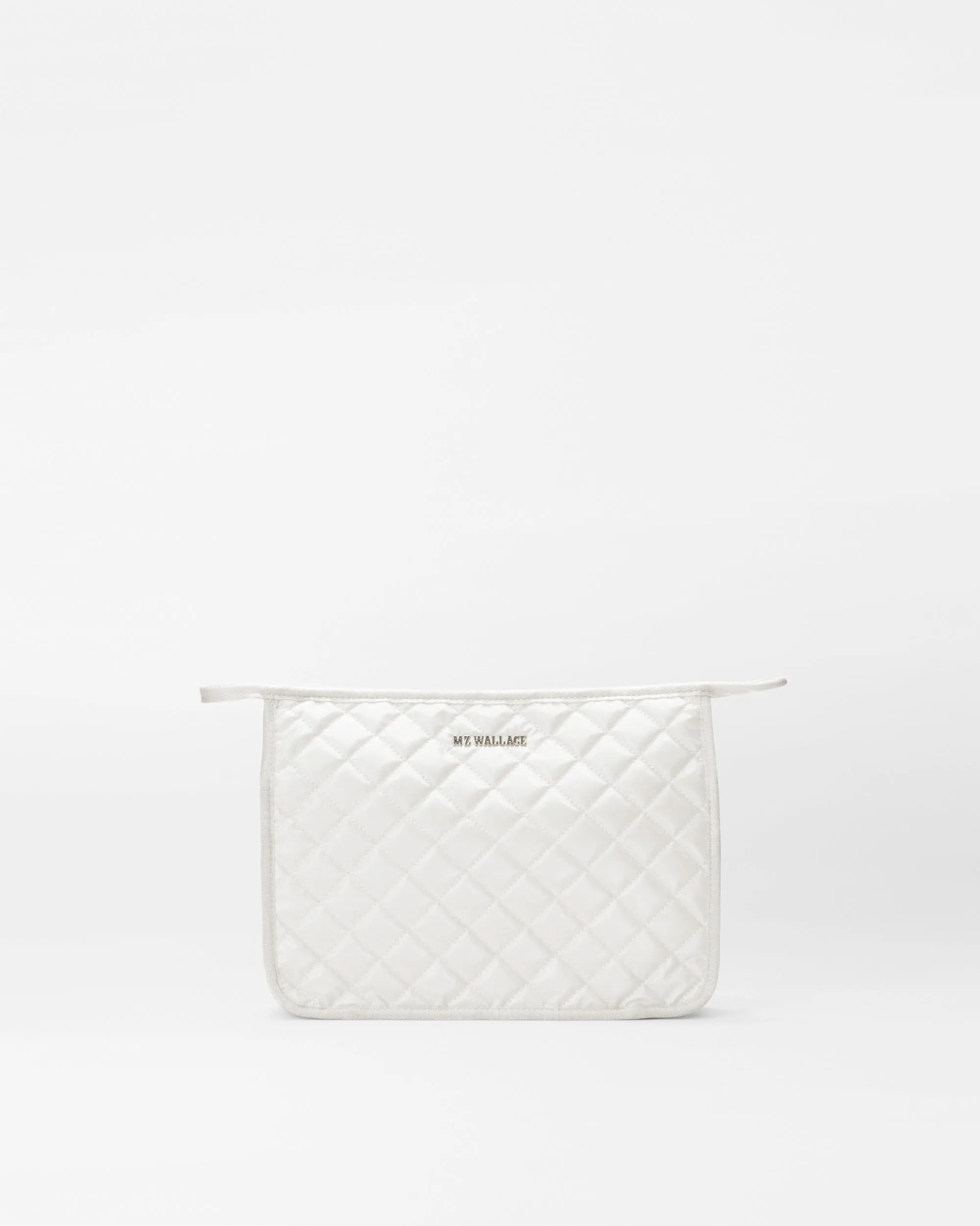Pearl Metallic Personalized Metro Clutch