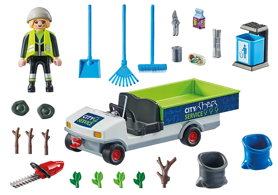 Playmobil City Action Street Cleaning with e-Vehicle 71433