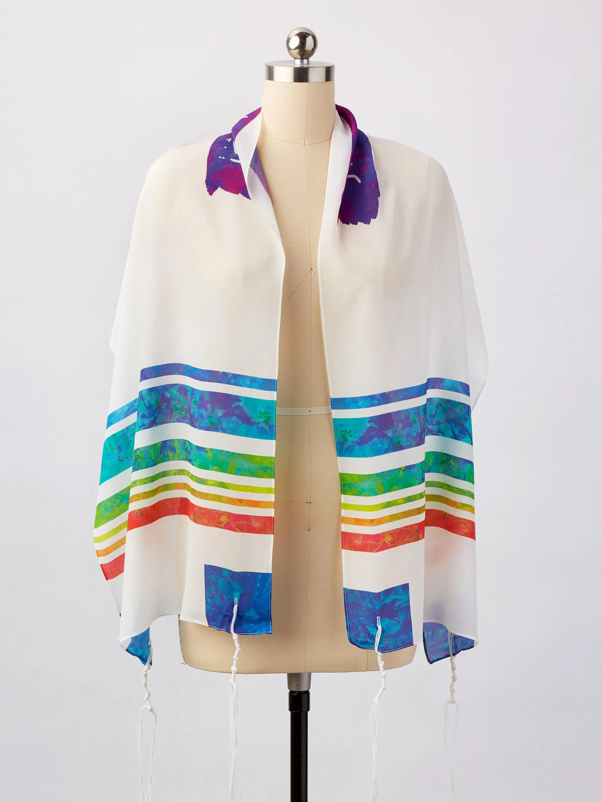 Rainbow Tallit by Sara Resnik