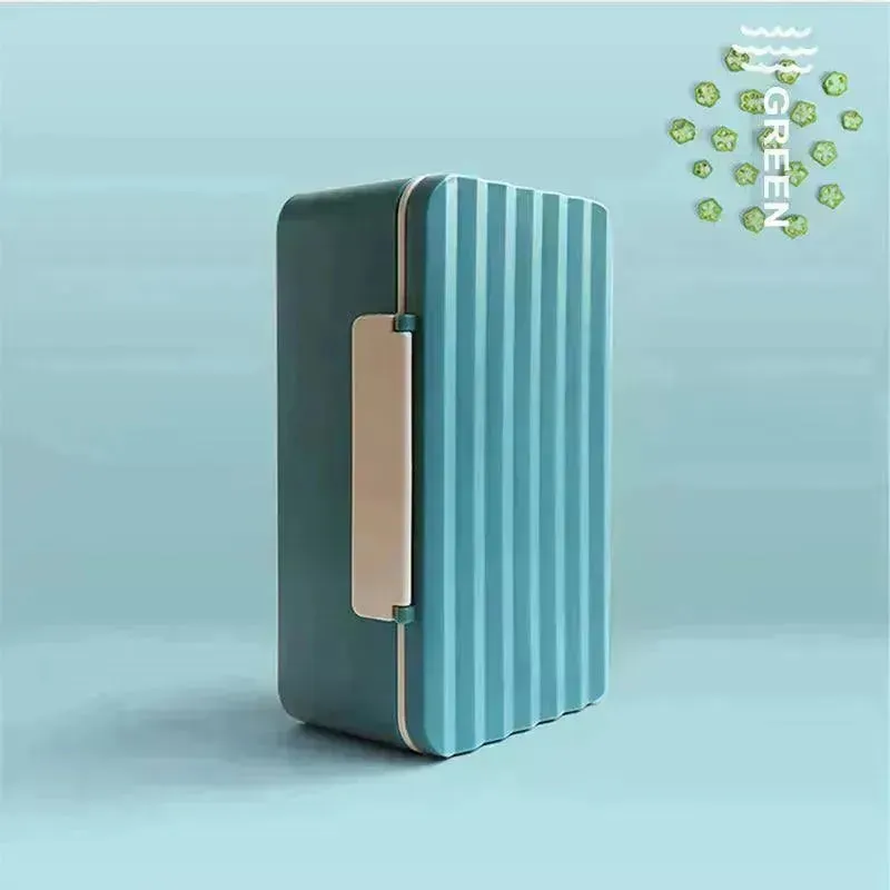 Simple wave lunch box