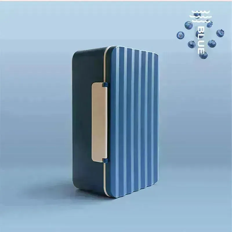 Simple wave lunch box
