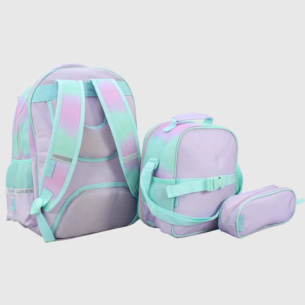 Sleepy Unicorn 17 Inches School Set