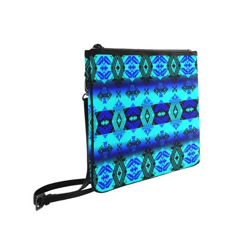 Sovereign Nation Midnight Slim Clutch Bag