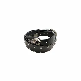 Studded Leather Scorpion Belt