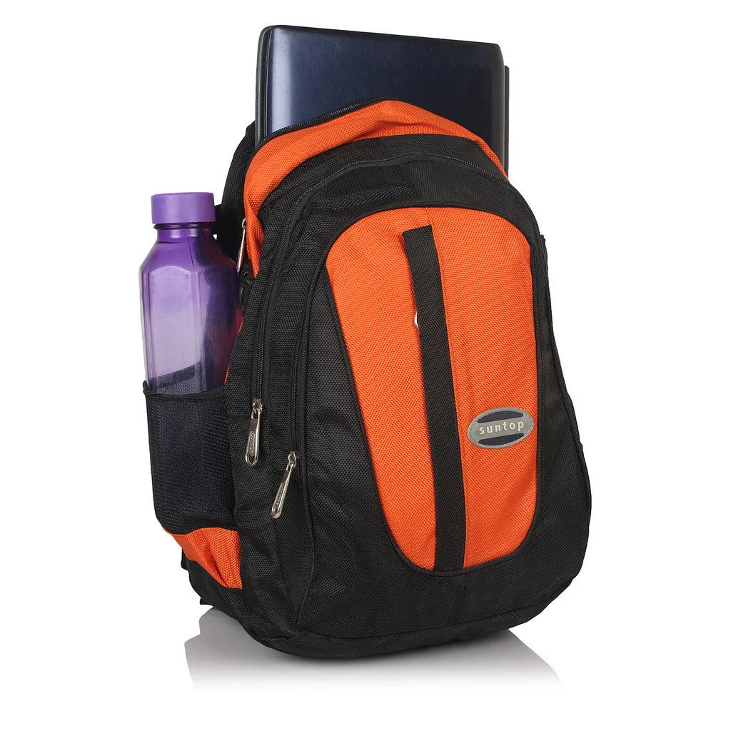Suntop A20 25 L Backpack(Black and Orange)