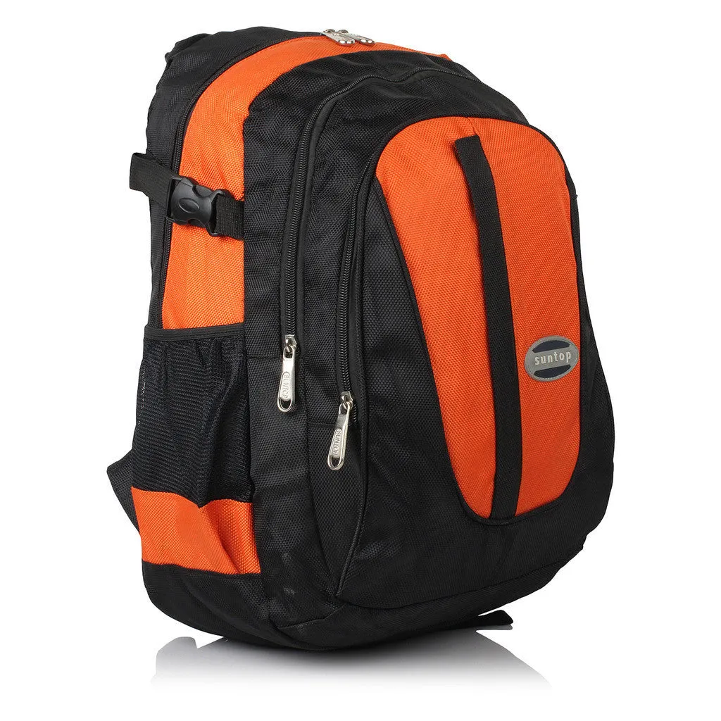 Suntop A20 25 L Backpack(Black and Orange)
