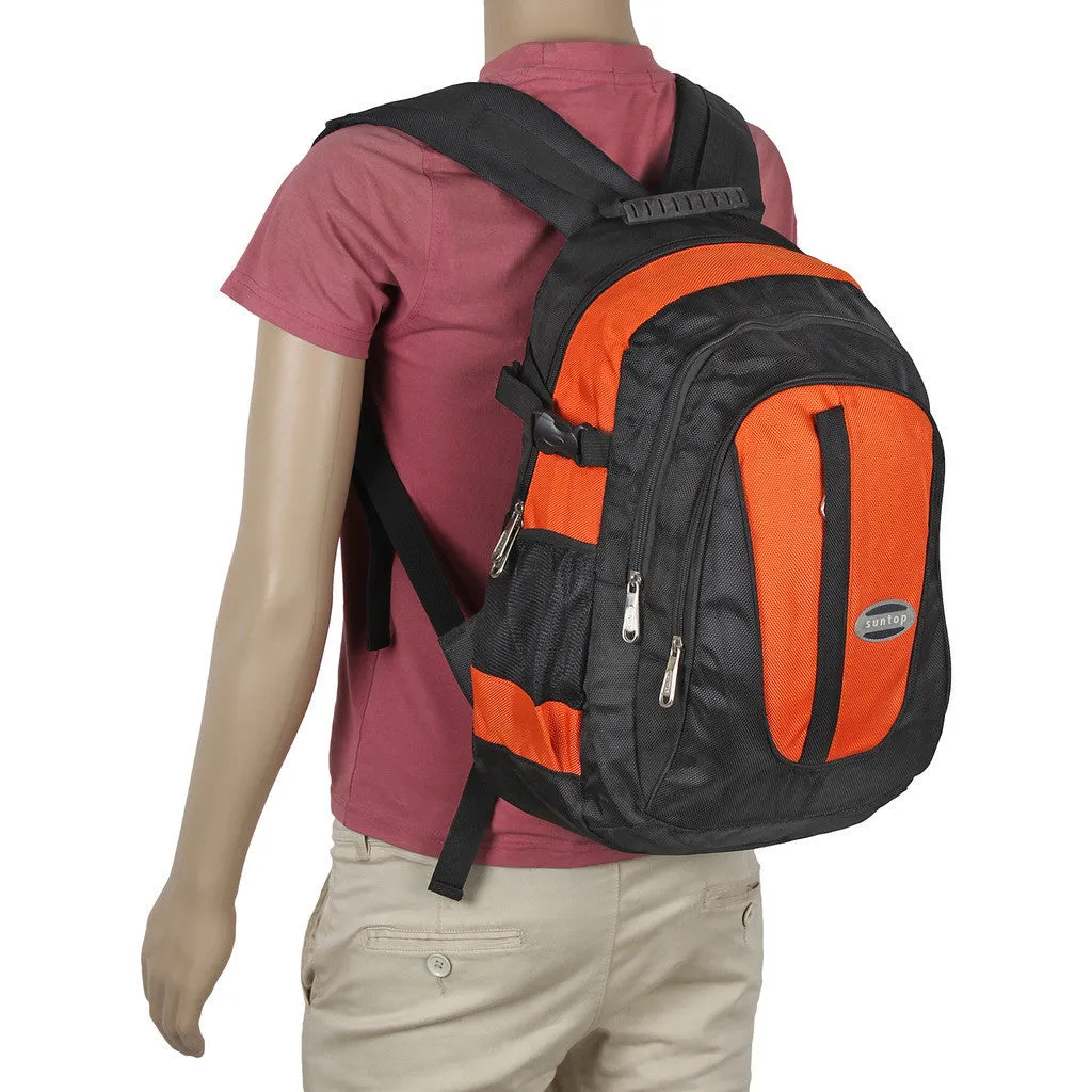 Suntop A20 25 L Backpack(Black and Orange)