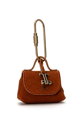 The Mini Bag Leather Charm