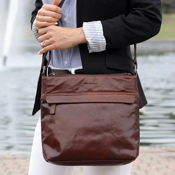 Voyager Travel Hobo Crossbody Bag