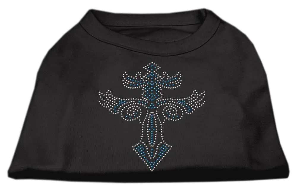 Warrior's Cross Studded Shirt Black XXL (18)