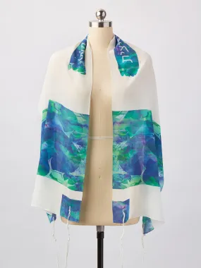 Water Tallit by Sara Resnik