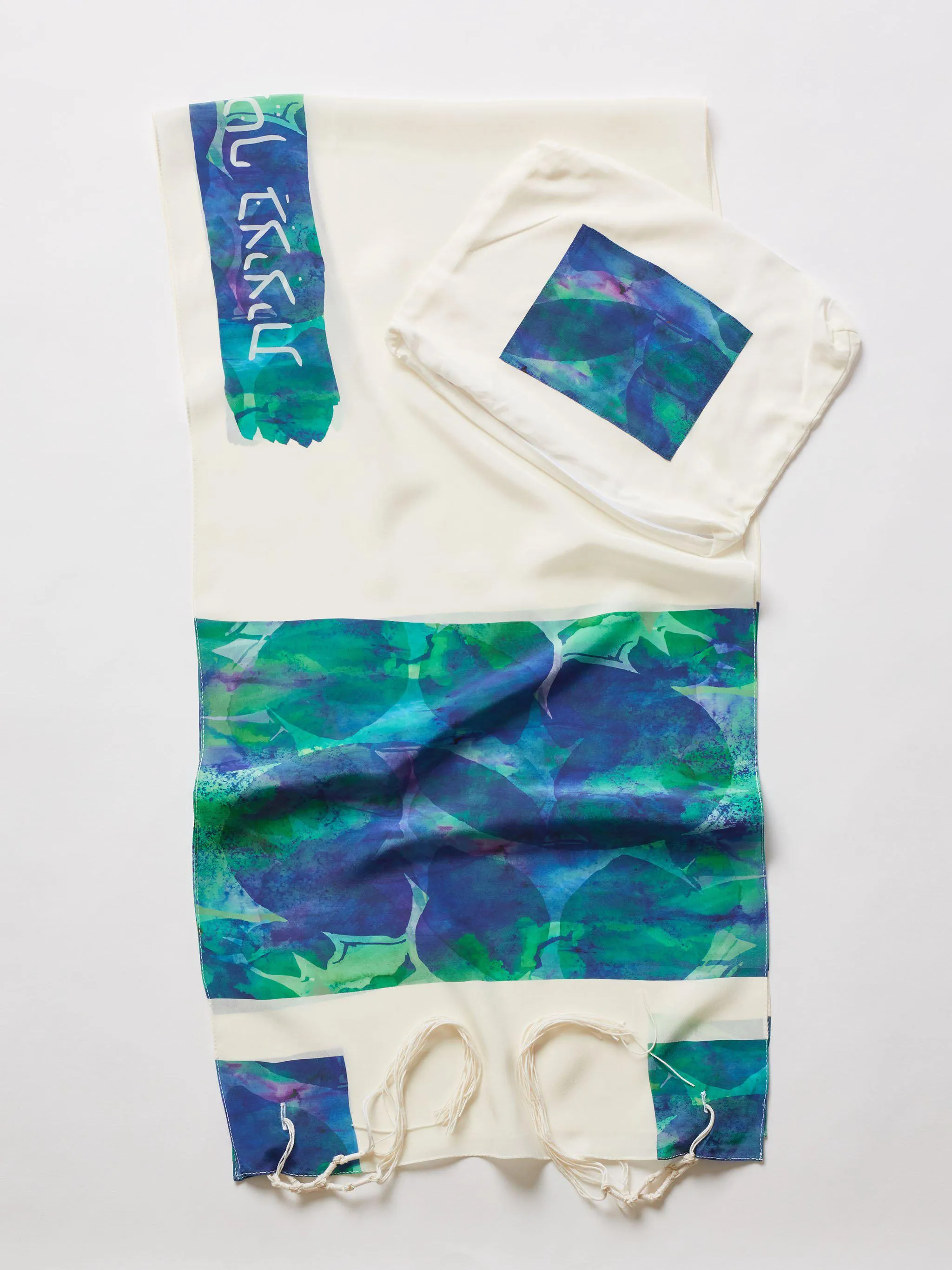 Water Tallit by Sara Resnik