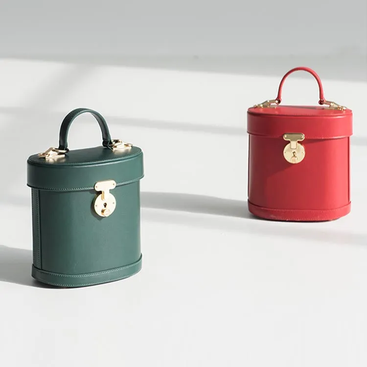 Womens Crossbody Bucket Bag Leather Handbags Purse for Women