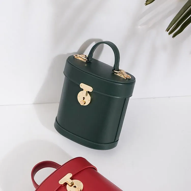 Womens Crossbody Bucket Bag Leather Handbags Purse for Women
