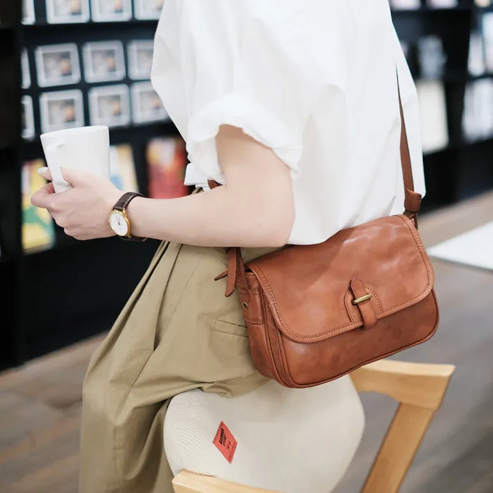 Womens Small Black Leather Crossbody Bag Ladies Shoulder Bags