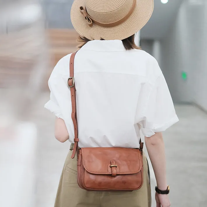 Womens Small Black Leather Crossbody Bag Ladies Shoulder Bags