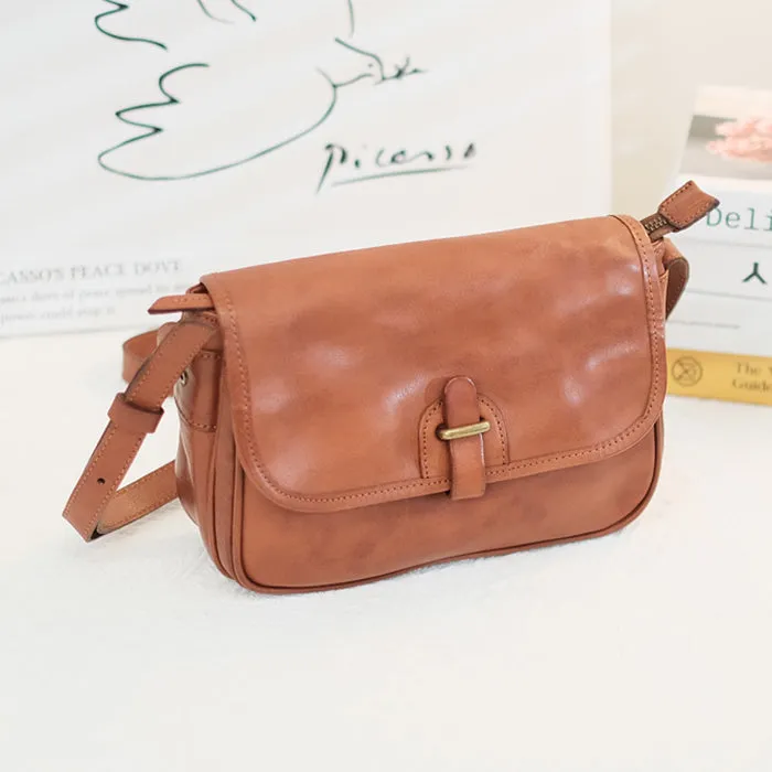 Womens Small Black Leather Crossbody Bag Ladies Shoulder Bags